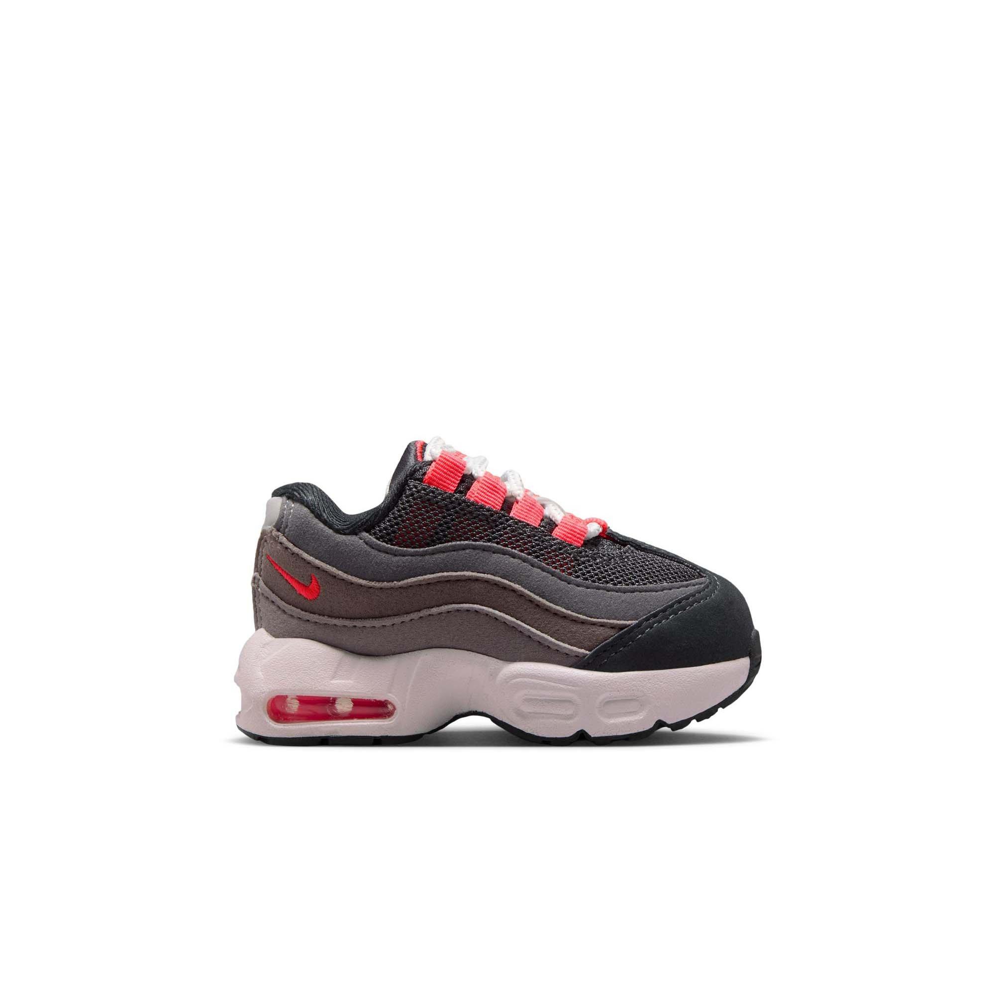 Nike Air Max 95 "Lt Crimson" Toddler Kids' Shoe - MEDIUM ASH/LT CRIMSON/DK PEWTER/DUST